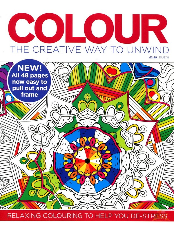 COLOUR THE CREATIVE WAY TO UNWIND英国